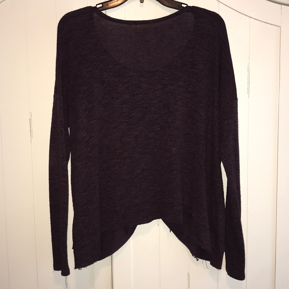 Purple sweater